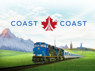 M-O Coast to Coast Supporting Logo