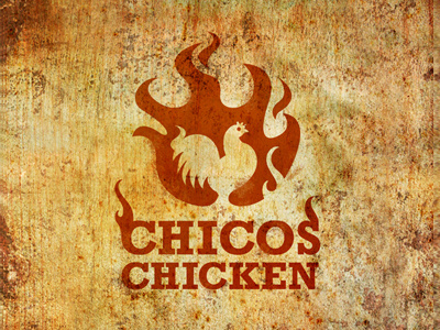 Chicos Chicken V1 chicken flames hot logo rotisserie