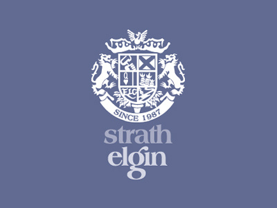 Strath Elgin crest logo rudy