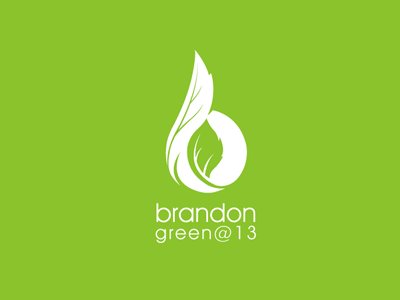 Brandon Green @13 13 b green leaf logo rudy