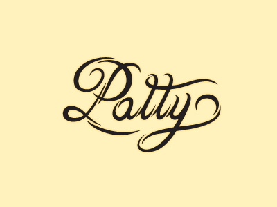 Patty fine lingerie logo rudy store