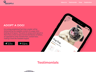 Doggo Landing Page