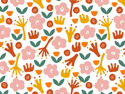 Lush – Floral Patterns & Clipart