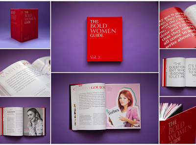 The Bold Women Guide be bold black designer book design book designer graphic design kareen cox page design page layout