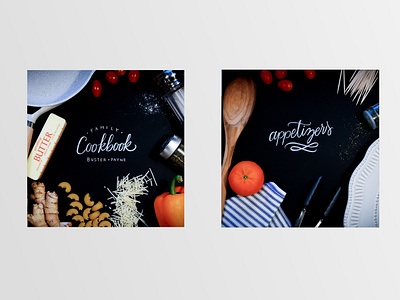 Family Cookbook Hand-Lettering