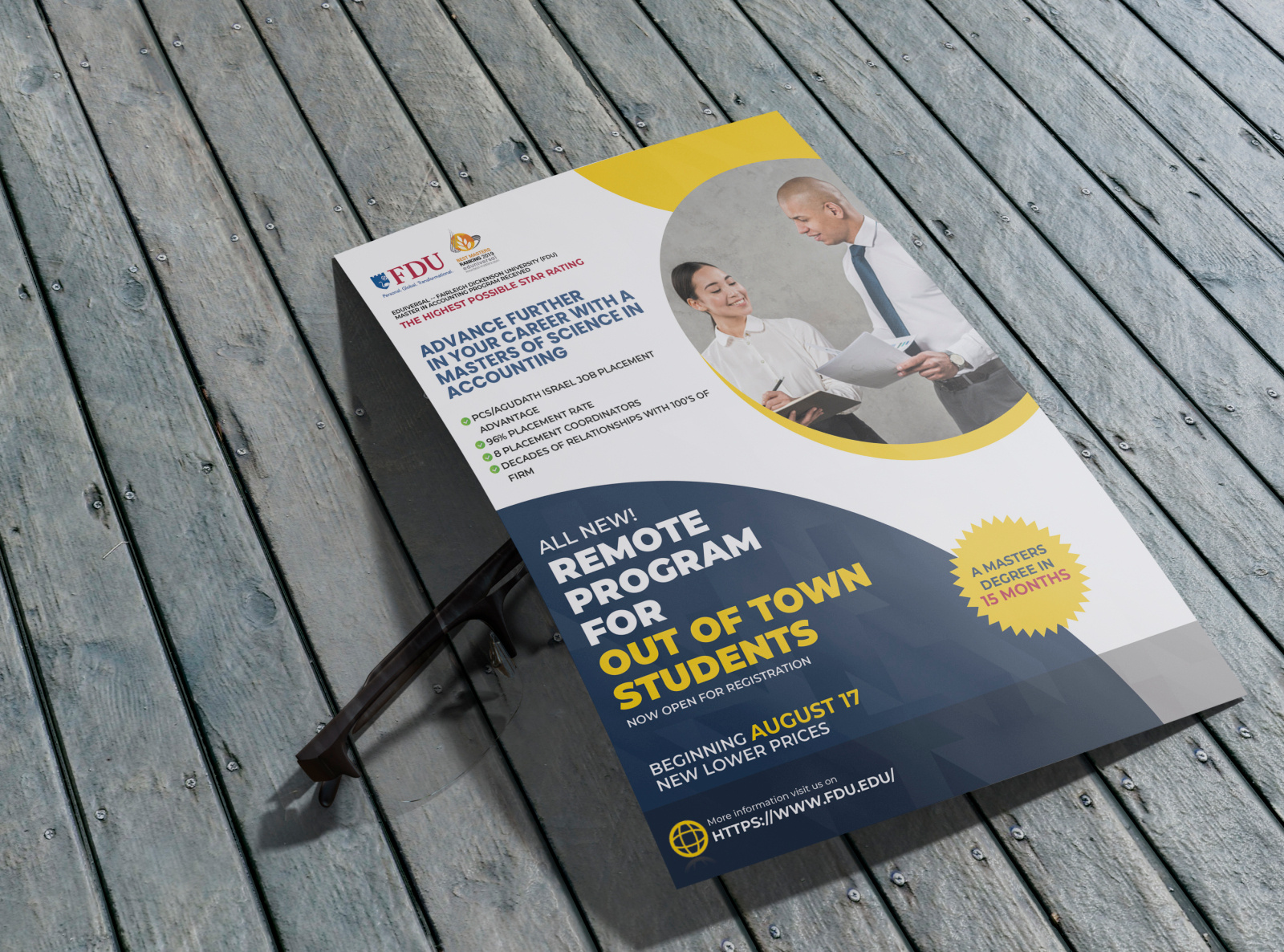 Flyer design for masters program by Imesh Gunasekara on Dribbble