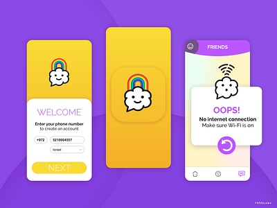 Kids Chat App Concept Ui