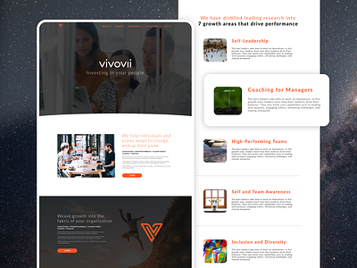 Vivovii Website Design