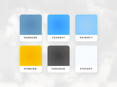 1950LABS Color Palette 1950labs black blue cards color palette colors grey innovation pantone tech ui uidesign uruguay worldcup worldwide yellow