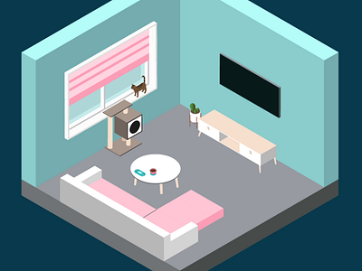 Isometric Room