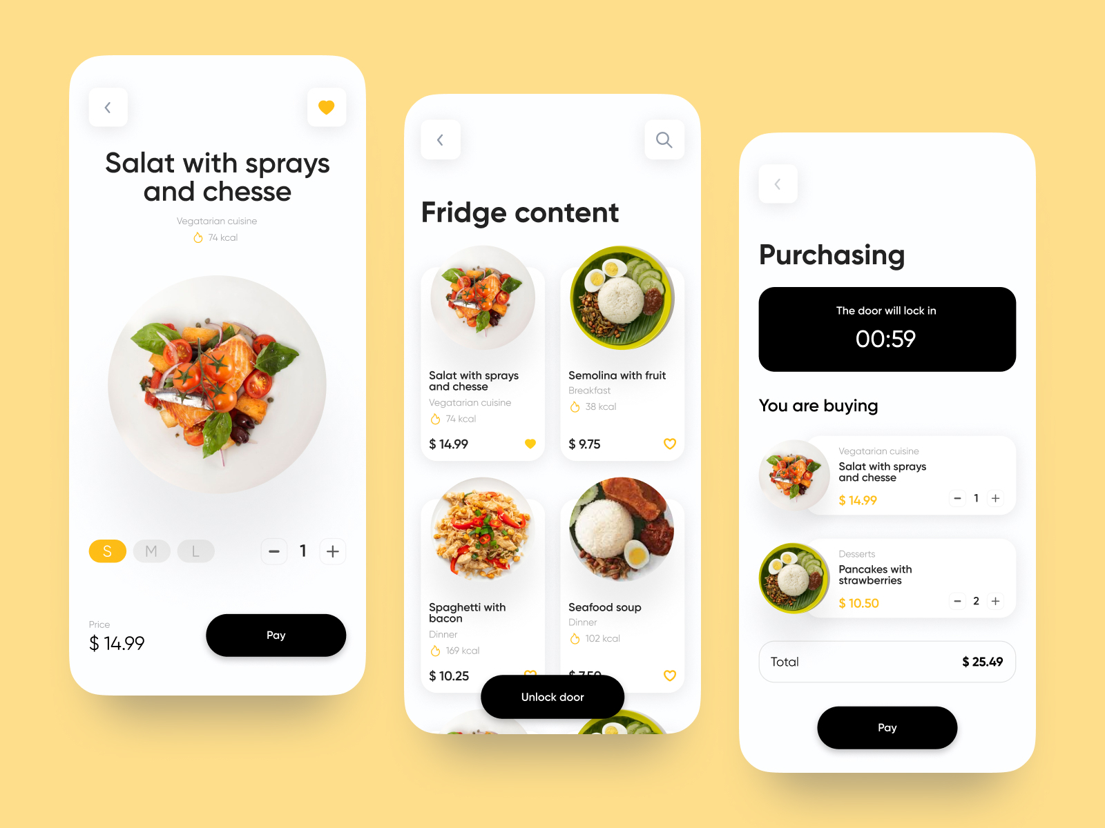 Delivery app - Mobile App by Eugene Misuna on Dribbble