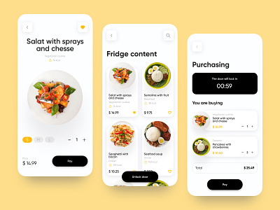 Delivery app - Mobile App app branding design mobile mobile app ui ux