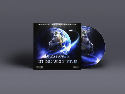 CD Cover-Mockup | MiZeb - COPY PASTE (DADW PT. II) 3d adobe photoshop album cover design applemusic branding cd mockup cinema4d design designs logo music spotify youtube youtuber