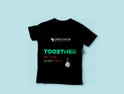An Ingressive Capital T-shirt design concept branding design graphic design