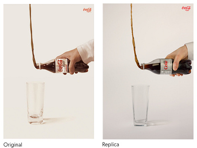 Coca-Cola Ad Replica