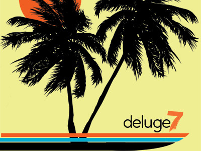Deluge7 Tropical shirt design tropical