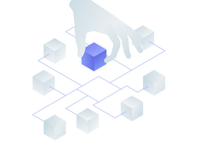 us in simulation blockchain human illustration network nodes reality simulation