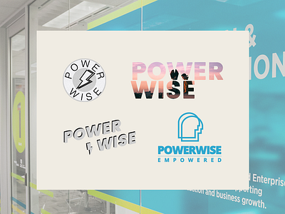 Powerwise Google Startup Weekend identity logo logotype power startup weekend