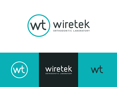Wire Tek Branding branding color dental identity logo mark minimal oath process typography