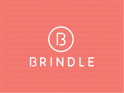 Brindle Logo animal app brand branding minimal pets