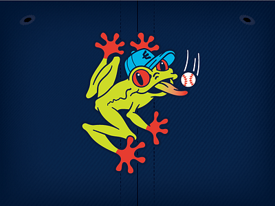 Everett AquaSox Frog aquasox baseball everett frog logo sports