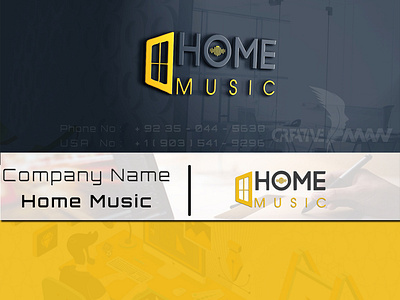 Home Music animation branding design flat illustration illustrator logo minimal typography ux vector video vintage visual design