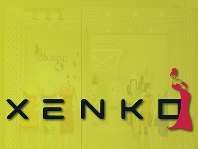XENKO animation branding design icon illustration illustrator logo minimal typography vector