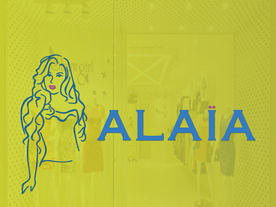 ALAIA animation branding design icon illustration illustrator logo minimal typography ux vector