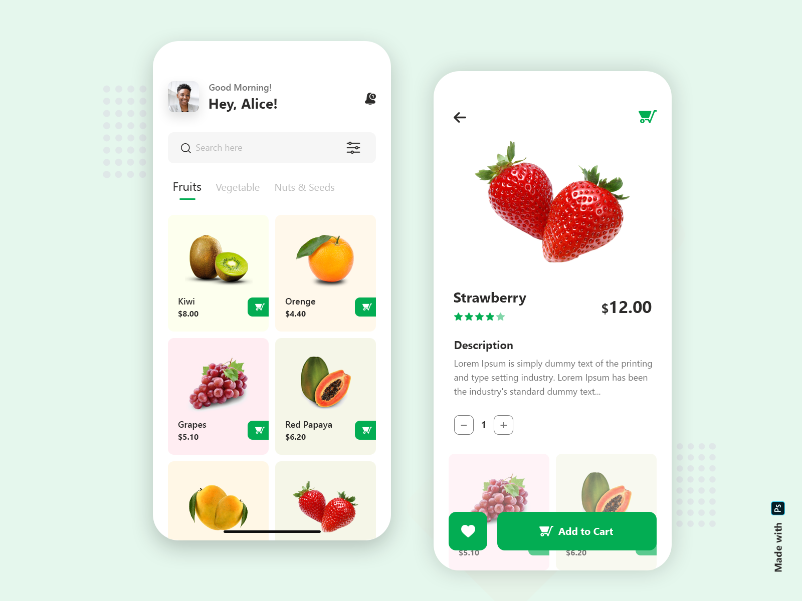 Online grocery store business by Astar_Studio on Dribbble