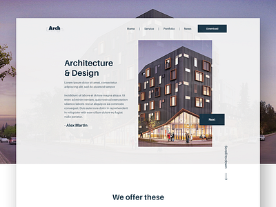 Architecture Landing Page agency arch arch landing arch studio arch web architect architectural branding clean arch colorful interface interior interior landing interiors minimal morden morden arch professional web arch web landing