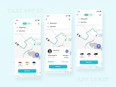 Taxi App UI