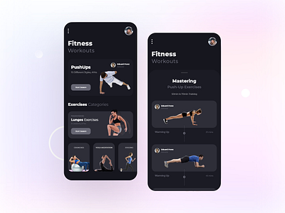 Fitness App UI Design