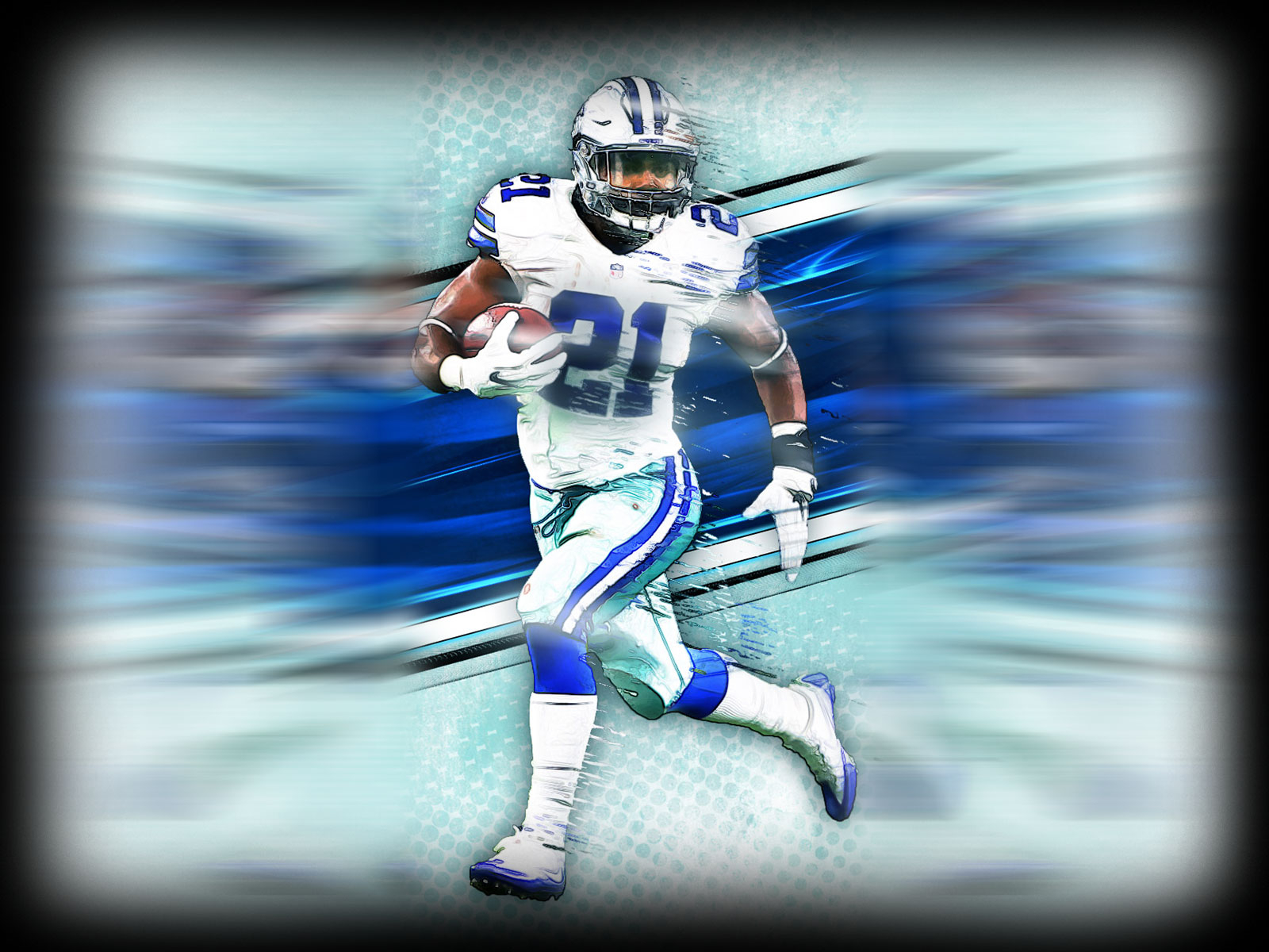 Ezekiel Elliott by Jordan Ashelin on Dribbble