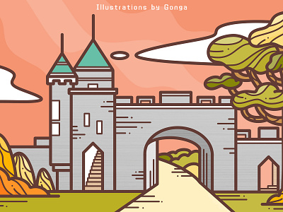 Gonga Illustration | Quebec, Canada