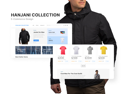 HANJANI COLLECTIOn design ecommerce ecommerce design ui ui ux ui design uidesign uiux web design webdesign website