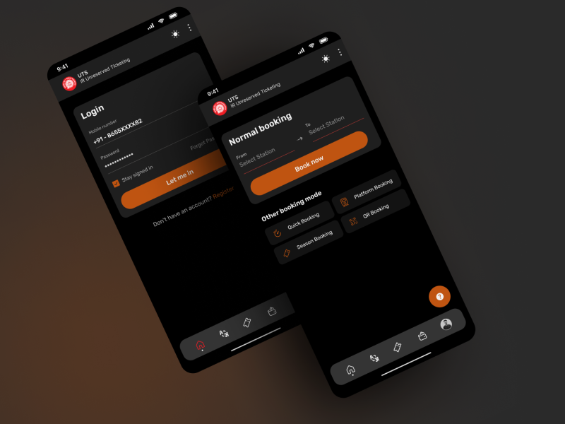 UTS App Redesign by bhavesh patil on Dribbble