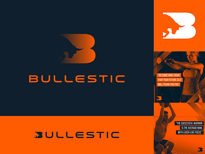 Bullestic - Fitness & Sports Clothing Logo Design clothing brand fitness logo logo design sports logo