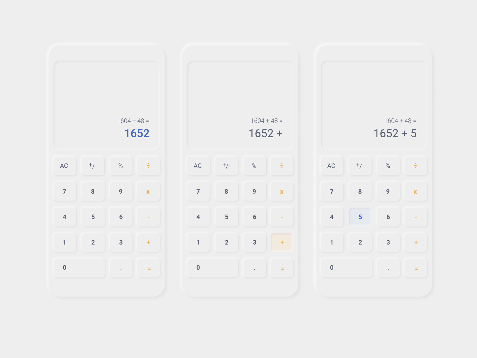 mobile-calculator-by-saanika-shah-on-dribbble