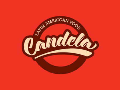 Candela adelaide branding candela candela foods food latin logo red south australia