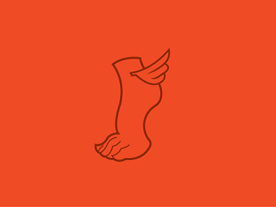 Drfoot Wings version ankle brand foot greek griego logo mercurio mercury pie pies alado wings