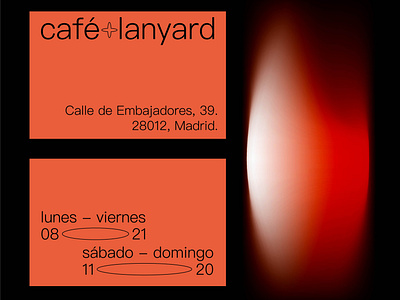 Cards design for coffee shop opening @ Madrid card design graphic design typography