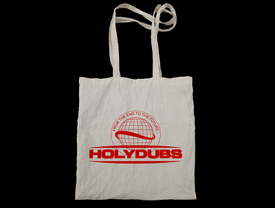 Holydubs 10th anniversary bag design graphic design merchandise design