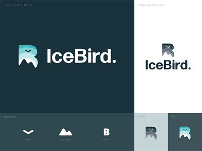 Logotype - Icebird design logo