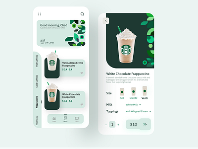 Starbucks App Redesign