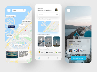 Travel App app app design app ui app ui design app ui ux appui dubai maps mobile ui tourism travel travel app traveling travelling trip ui uidesign uiux uiuxdesign ux