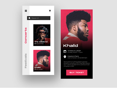 Music Event Booking App