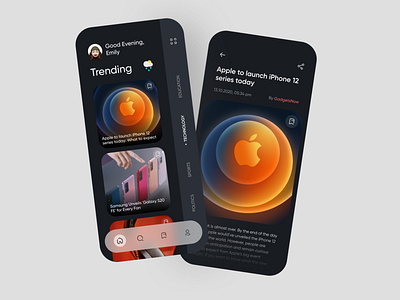 News App app app design app ui app ui ux apple appui iphone mobile app mobile app design mobile ui news newsapp trending trending ui ui ui ux uidesign uiux ux uxui