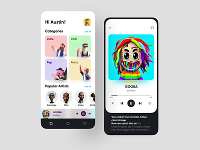 Music App app app design app ui app ui ux appui iphone mobile ui mobile uiux music music player musicapp playlist ui ui ux uidesign uiux ux ux ui uxui uxuidesign