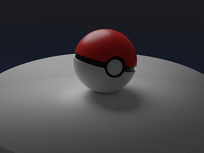 Pokeball 3d 3d icon 3d modeling b3d blender design illustration pokeball pokemon