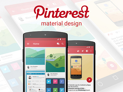 Pinterest Material Design